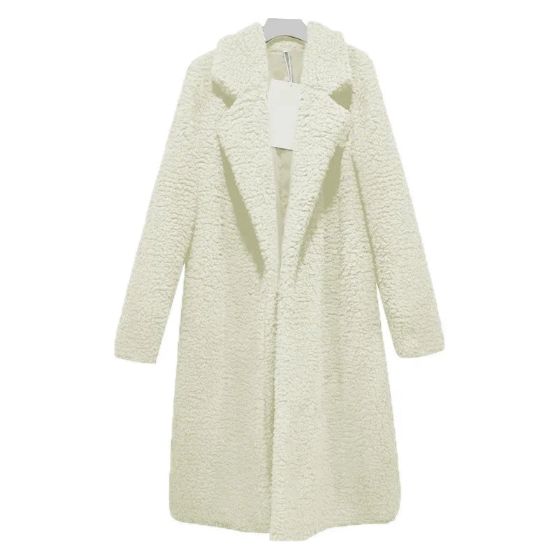 2025 New Autumn/winter Women's Long Sleeve Lapel Wool Blend Jacket  Hot Sale European Style Fashion Outerwear Kaiz Boutique