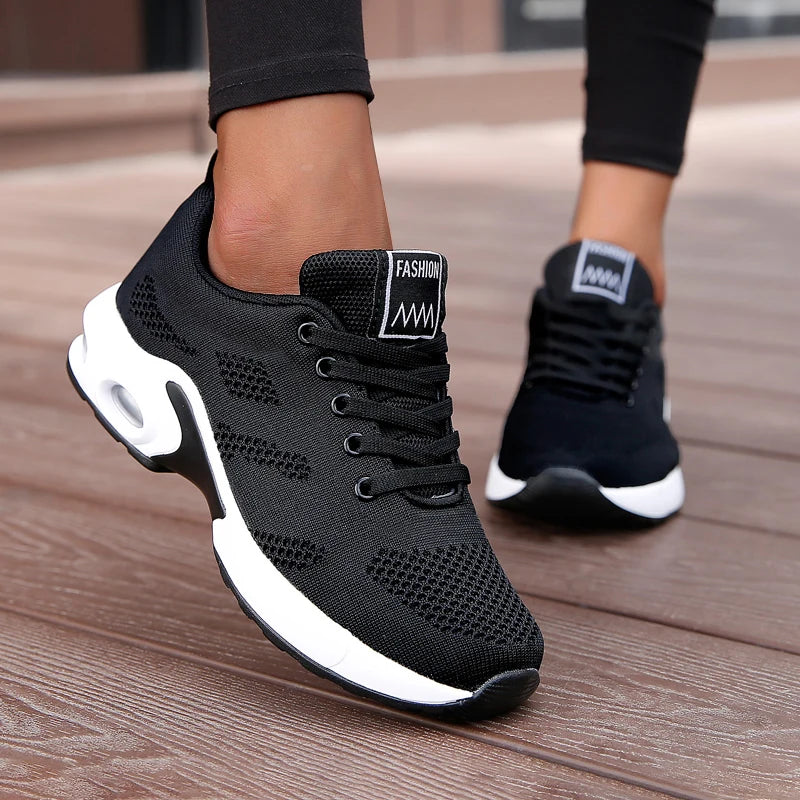 Women's Breathable Mesh Sneakers – Casual, Lightweight & Stylish.