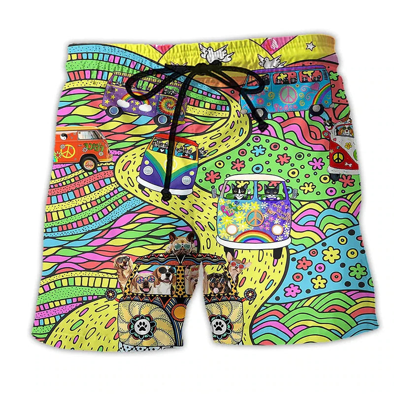 Men's Swimwear shorts Skull 3D Printed Surfing Board Shorts Kids Beach Shorts Men's Swim Trunks Masculina Briefs Boys Trunks Kaiz Boutique
