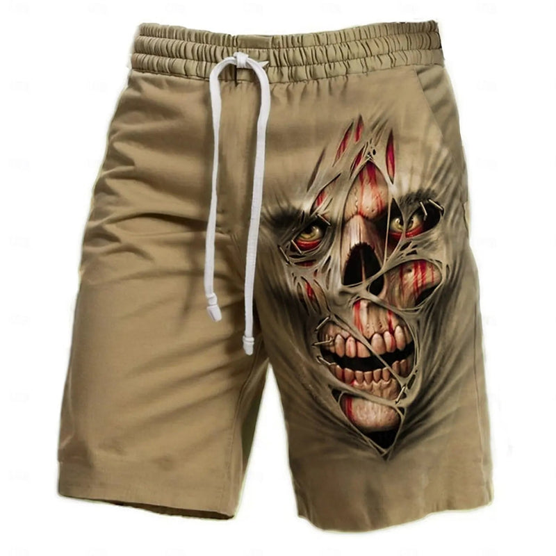 Men's Swim Trunks 3 Camouflage Skull Print Beach Shorts Quick Dry Outdoor Leisure Sports Shorts Swimwear Fashion Men's Shorts Kaiz Boutique