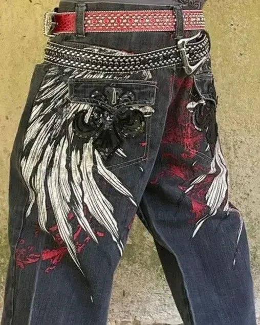 Unisex Harajuku Denim – Streetwear Must-Have Kaiz Boutique