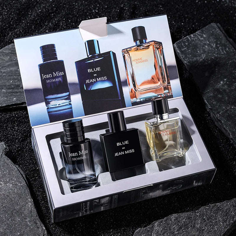 Wild Man Perfume Gift Set, Man Fascination, Attract Women, Long Lasting Fragrance, Light Pheromone Perfume, 90 ml, 3 Piece Set Kaiz Boutique