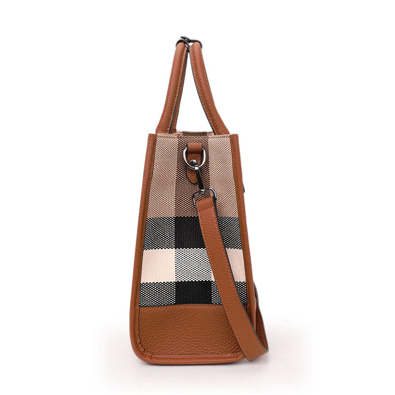 Aidrani Women’s Plaid Shoulder Bag – Fashion Meets Function Kaiz Boutique