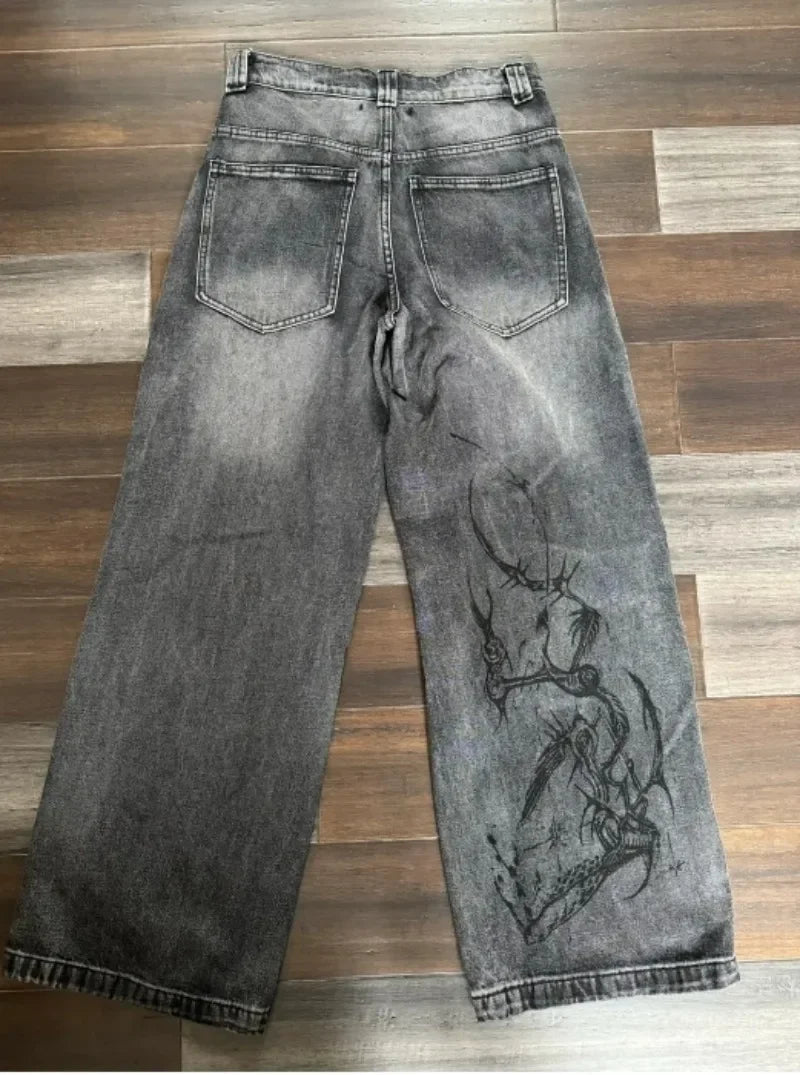 Unisex Harajuku Denim – Streetwear Must-Have Kaiz Boutique