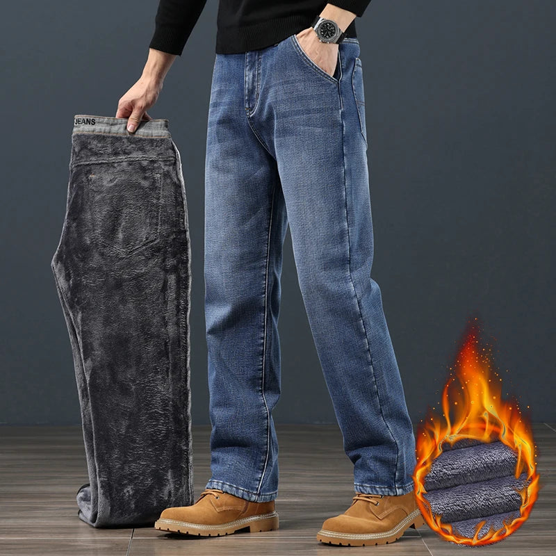 Winter Fleece Jeans – Warm, Stylish & Comfy Kaiz Boutique