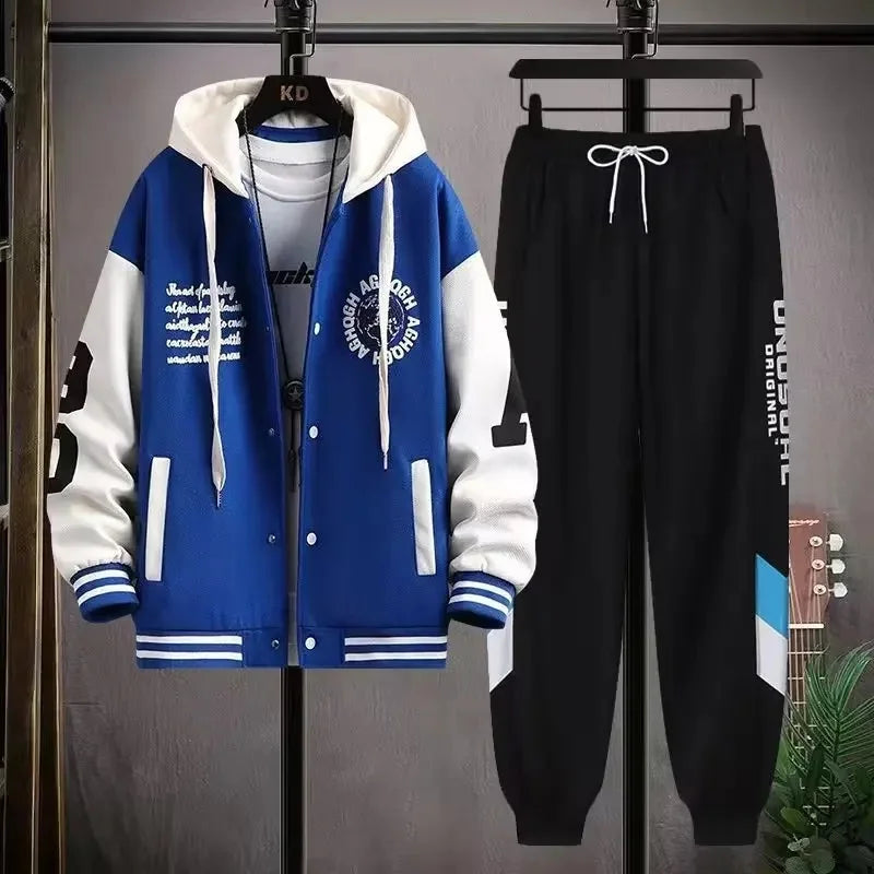 2024 Spring Autumn Suit Jacket For Teenage Boys Long Sleeve Sweatshirt Trendy Casual Wear Youth Fashion Collection Kaiz Boutique