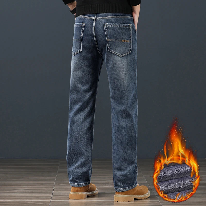 Winter Fleece Jeans – Warm, Stylish & Comfy Kaiz Boutique