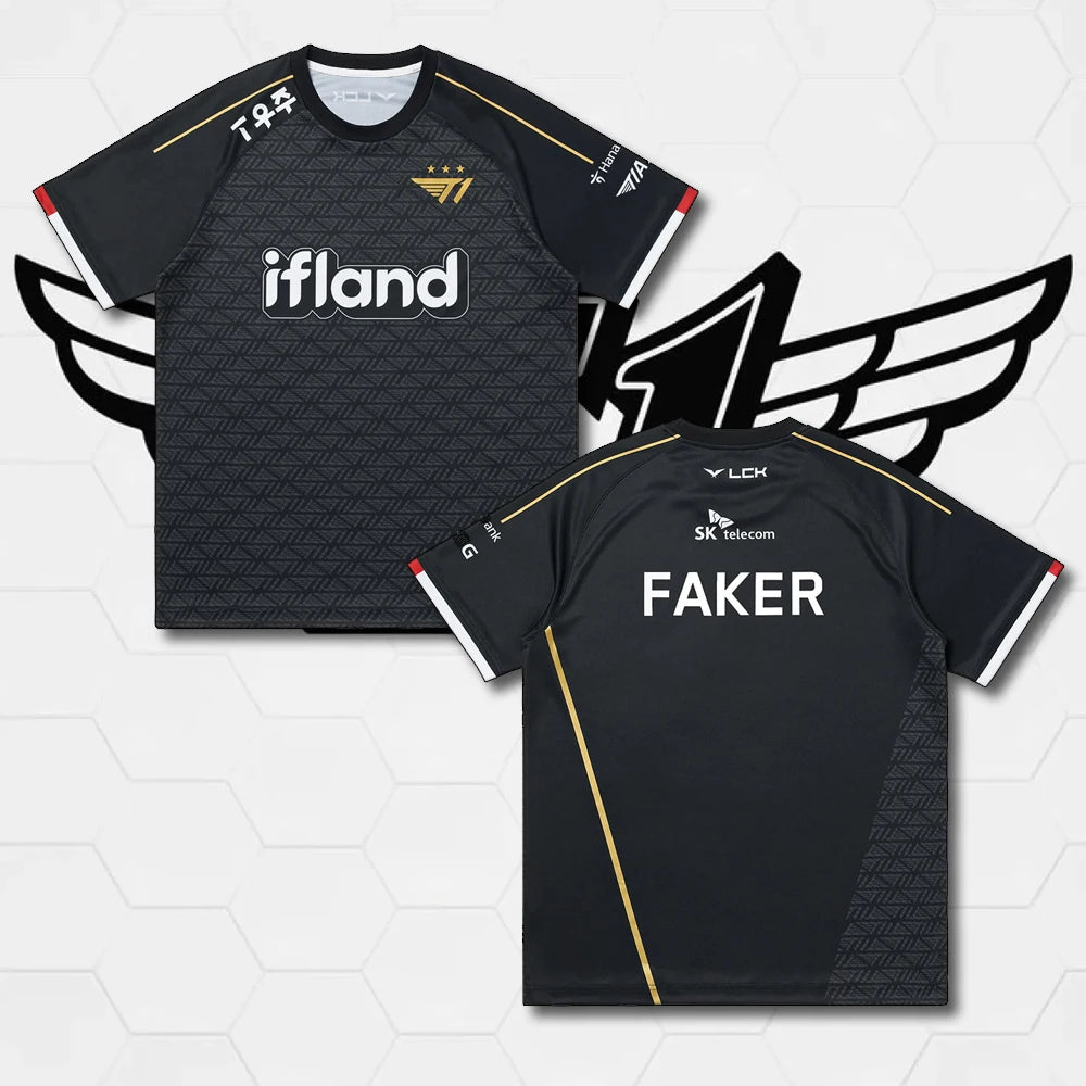 LOL SKT T1 Esports Jersey – Faker Edition Tee.