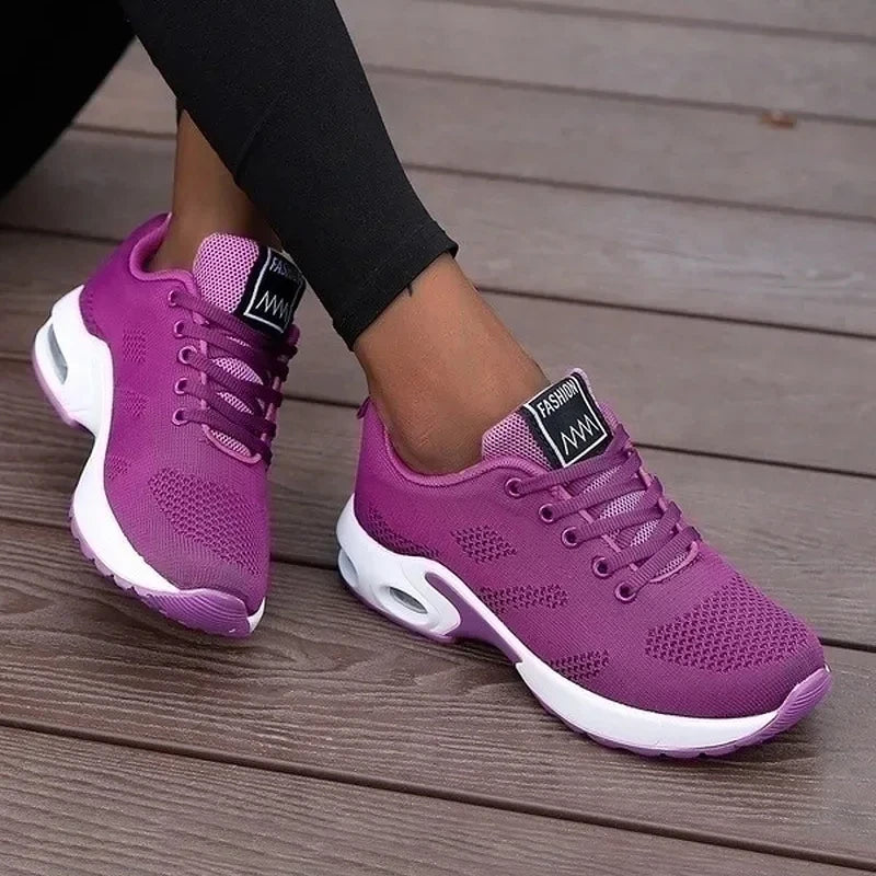 Women's Breathable Mesh Sneakers – Casual, Lightweight & Stylish.