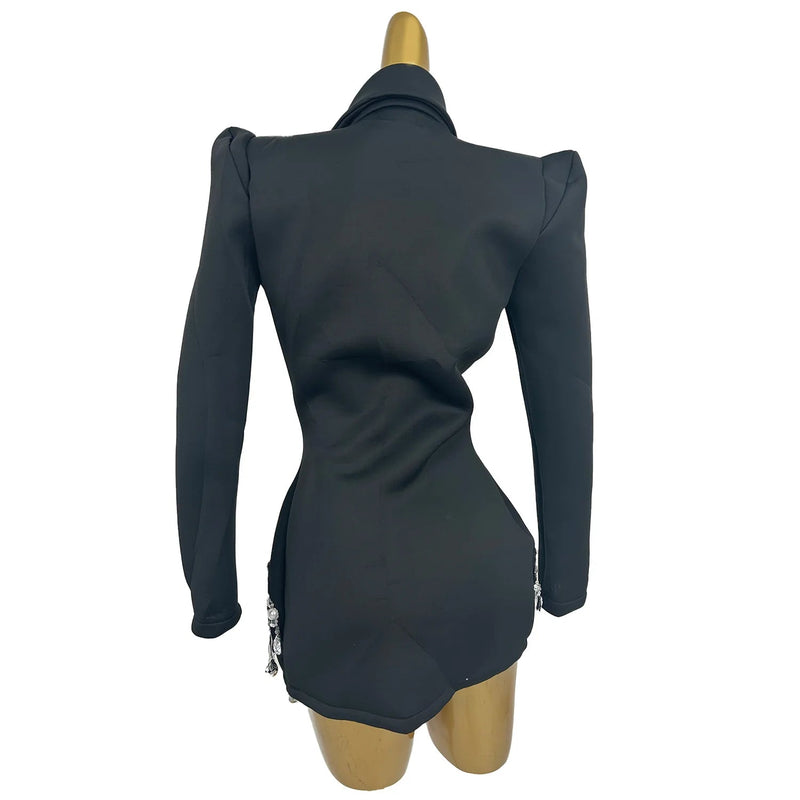 Sexy Deep V Slim Dress – Birthday & Party Queen Kaiz Boutique