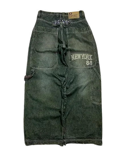 Unisex Harajuku Denim – Streetwear Must-Have Kaiz Boutique