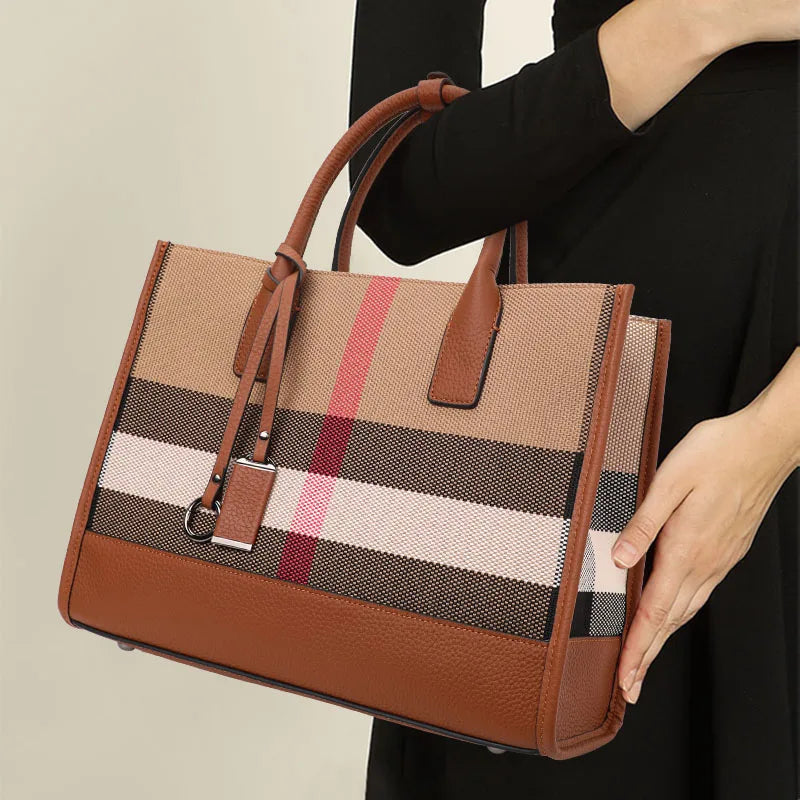 Aidrani Women’s Plaid Shoulder Bag – Fashion Meets Function Kaiz Boutique
