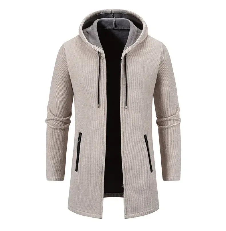 Men's Hooded Windbreaker – Warm, Thick & Stylish.