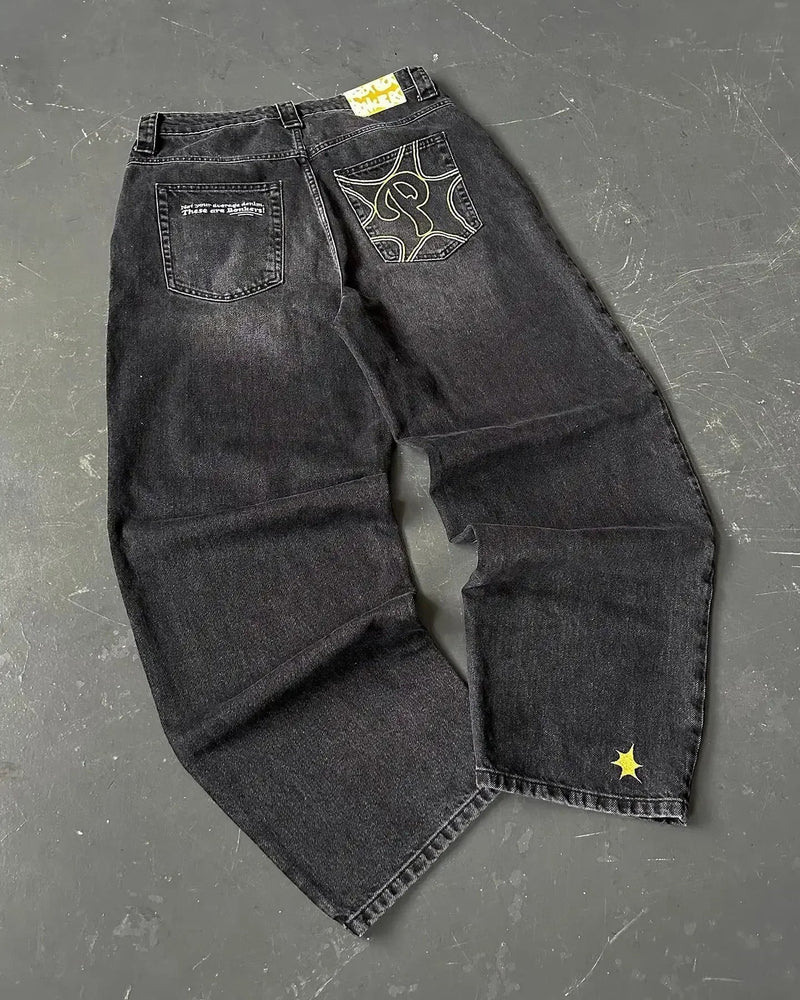 Unisex Harajuku Denim – Streetwear Must-Have Kaiz Boutique