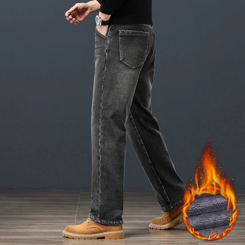 Winter Fleece Jeans – Warm, Stylish & Comfy Kaiz Boutique
