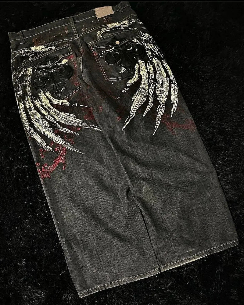 Unisex Harajuku Denim – Streetwear Must-Have Kaiz Boutique