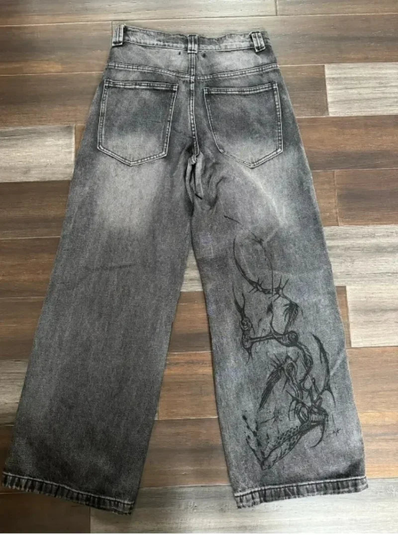 Unisex Harajuku Denim – Streetwear Must-Have Kaiz Boutique