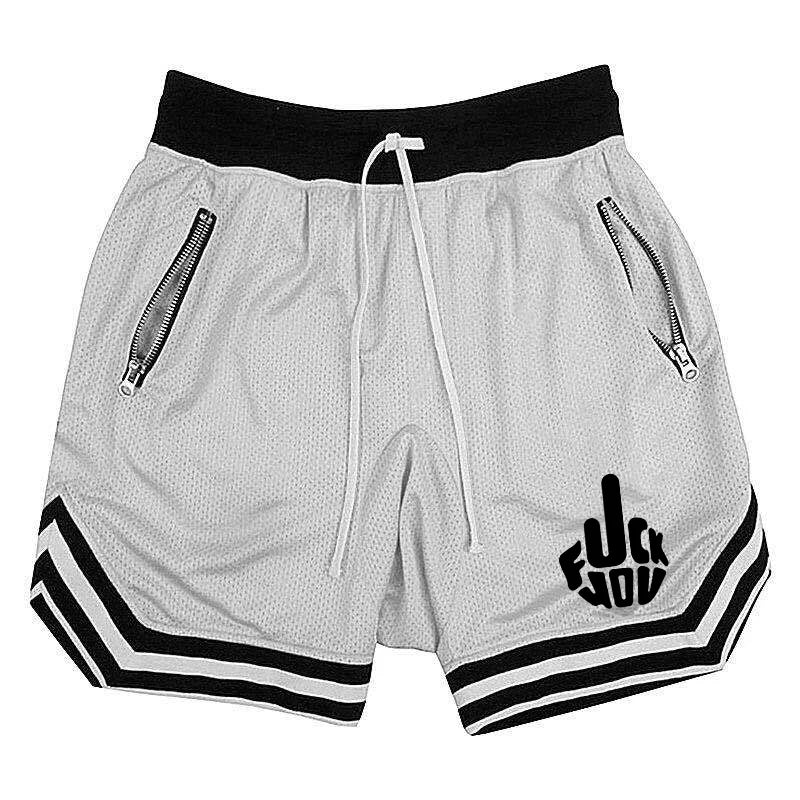 Summer Basketball Shorts Male Casual Sports Shorts Mesh Fitness Short Trousers Breathable Five Points Pant Y2k Running Clothing Kaiz Boutique
