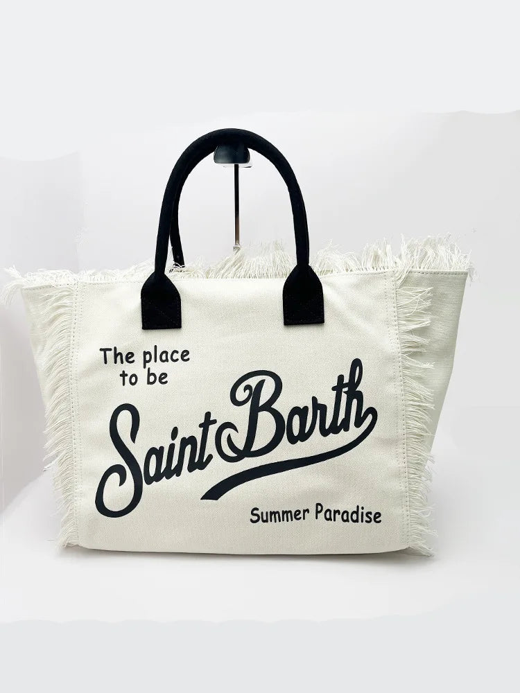 SAINT BARTH Leisure Tote – Elegant, Durable & Roomy Kaiz Boutique