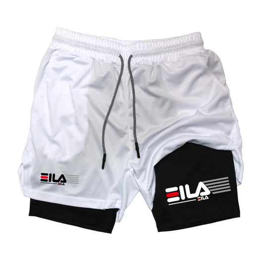 Men's 2-in-1 Running Shorts – Gym, Training & Jogging Wear.