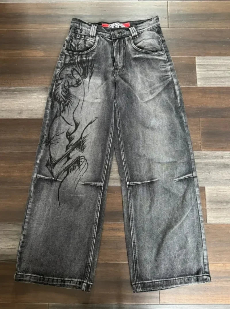 Unisex Harajuku Denim – Streetwear Must-Have Kaiz Boutique