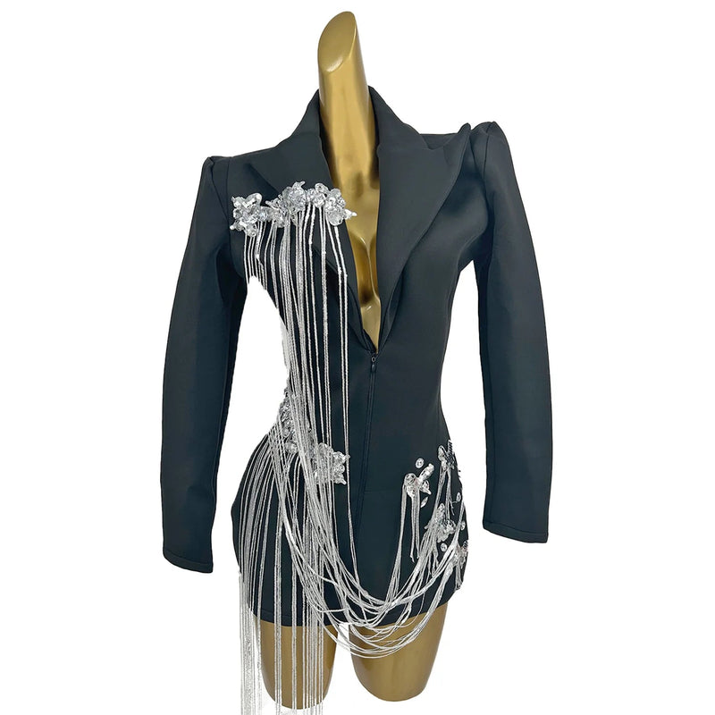 Sexy Deep V Slim Dress – Birthday & Party Queen Kaiz Boutique