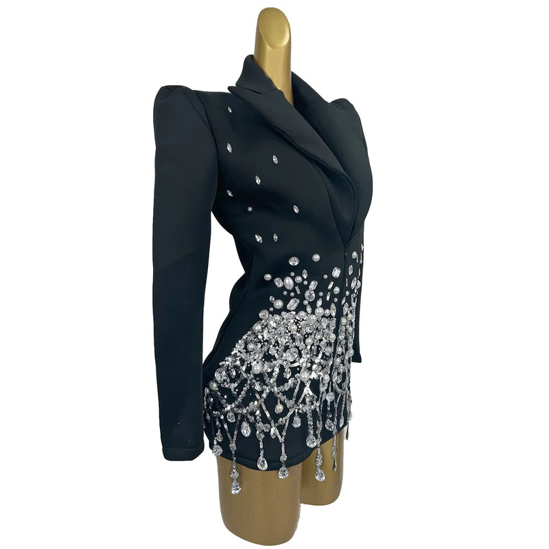 Sexy Deep V Slim Dress – Birthday & Party Queen Kaiz Boutique