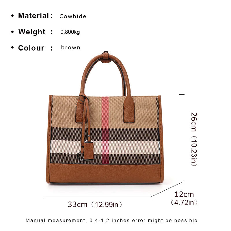 Aidrani Women’s Plaid Shoulder Bag – Fashion Meets Function Kaiz Boutique