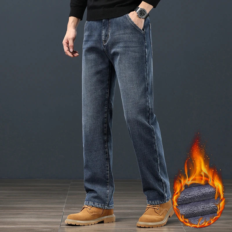 Winter Fleece Jeans – Warm, Stylish & Comfy Kaiz Boutique
