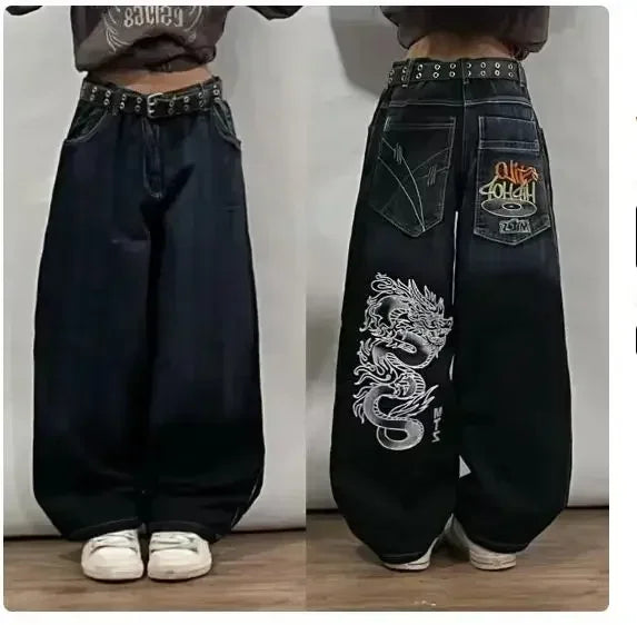 Unisex Harajuku Denim – Streetwear Must-Have Kaiz Boutique