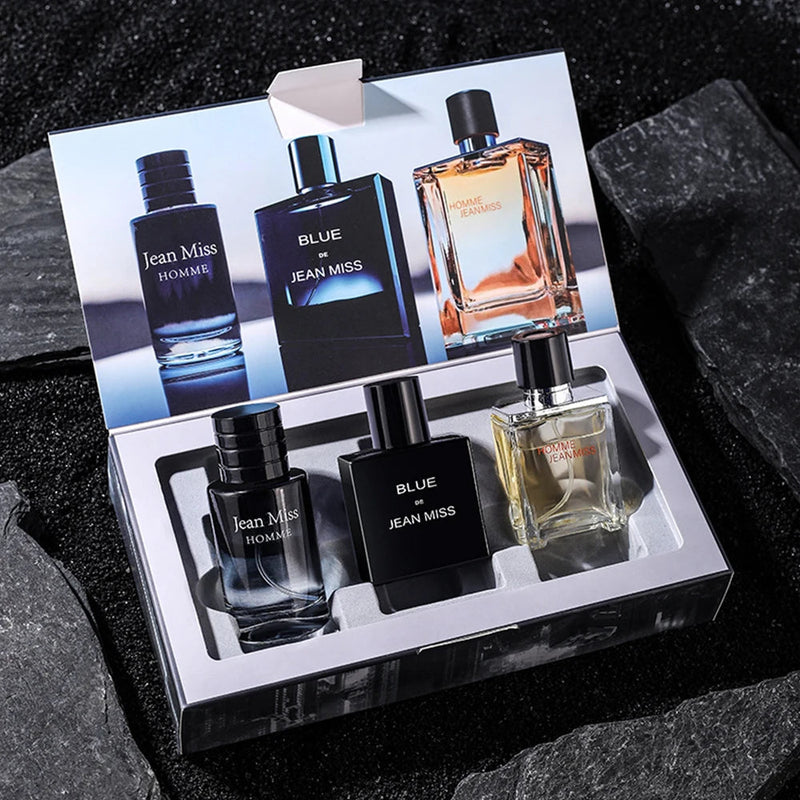 Wild Man Perfume Gift Set, Man Fascination, Attract Women, Long Lasting Fragrance, Light Pheromone Perfume, 90 ml, 3 Piece Set Kaiz Boutique