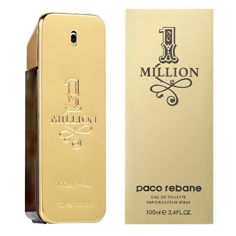 Golden Millionaire Perfume Wood Leather Note Charming Men's Perfume Deep Aroma Male Fragrance 100ml Men Women - Kaiz Boutique
