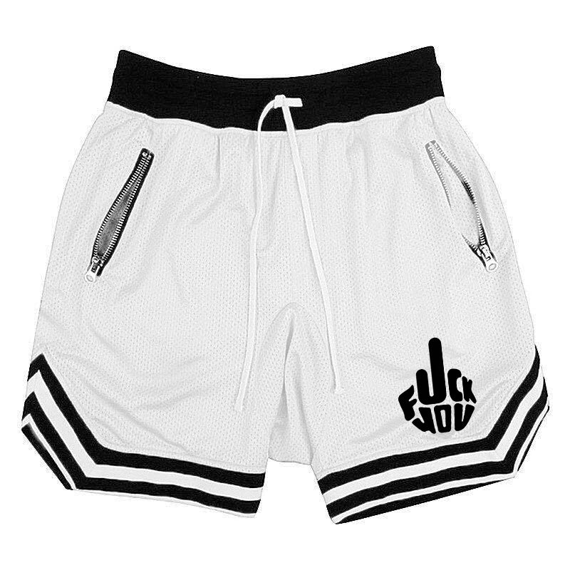 Summer Basketball Shorts Male Casual Sports Shorts Mesh Fitness Short Trousers Breathable Five Points Pant Y2k Running Clothing Kaiz Boutique