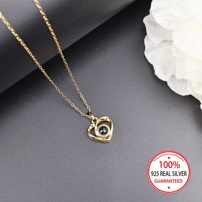 Necklace Love Heart Pendant For Mom or Girlfriend - Kaiz Boutique