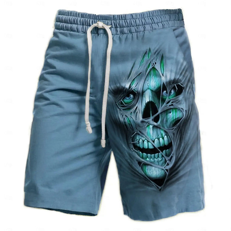 Men's Swim Trunks 3 Camouflage Skull Print Beach Shorts Quick Dry Outdoor Leisure Sports Shorts Swimwear Fashion Men's Shorts Kaiz Boutique