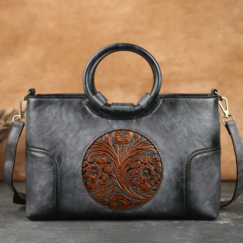 2025 Premium Leather Shoulder Bag – Timeless Design Kaiz Boutique