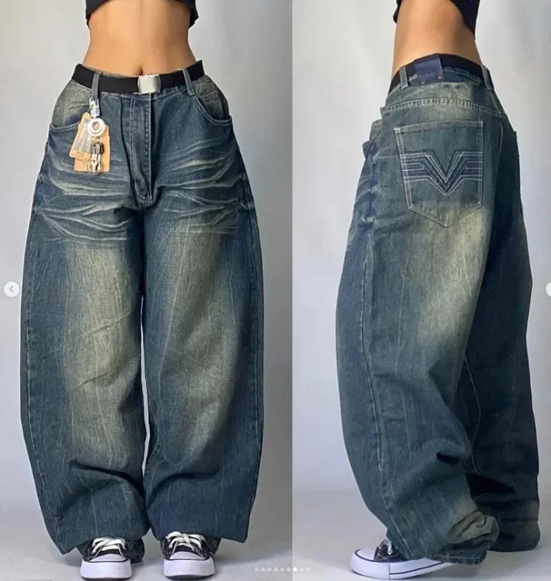 Unisex Harajuku Denim – Streetwear Must-Have Kaiz Boutique