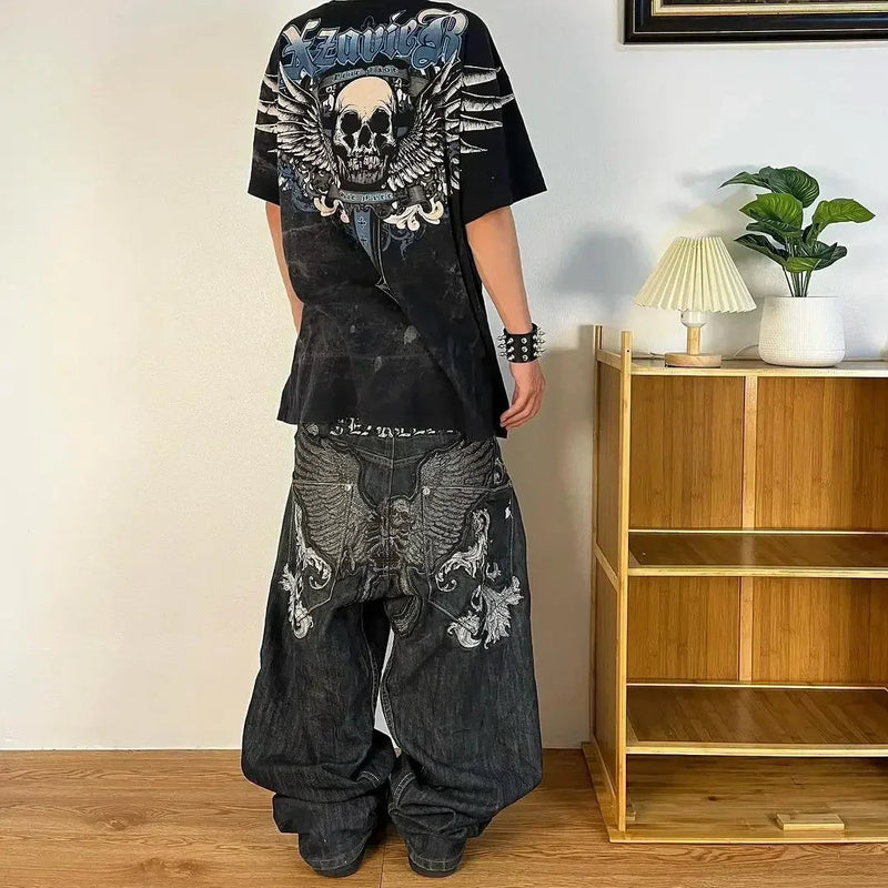 Unisex Harajuku Denim – Streetwear Must-Have Kaiz Boutique