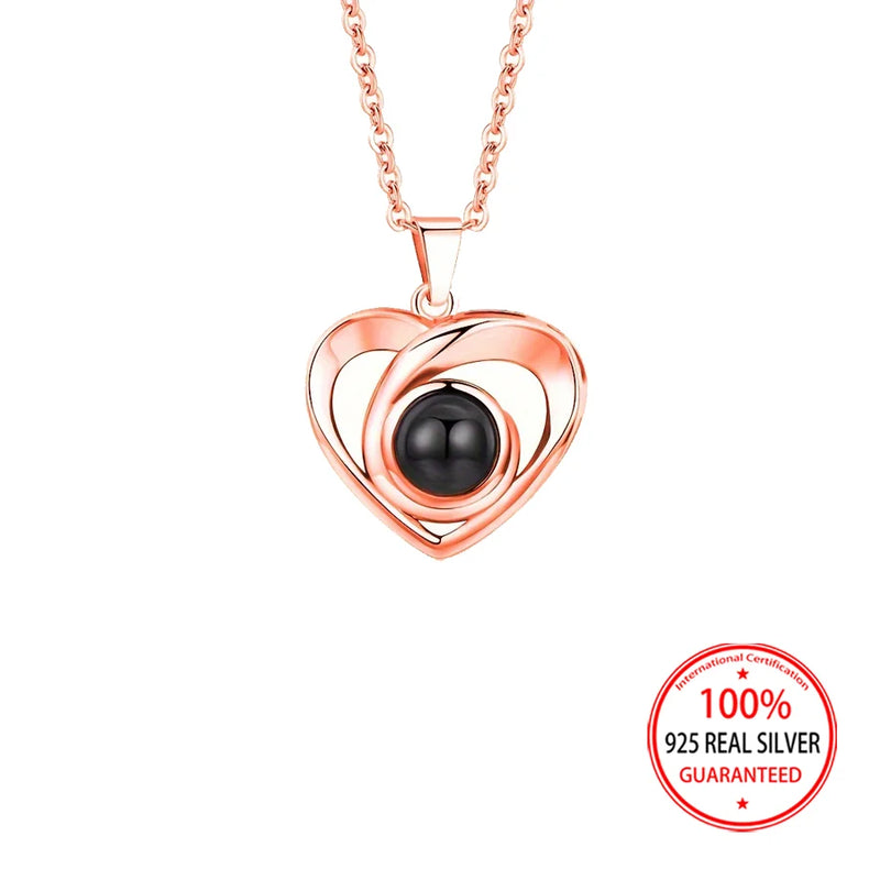 Necklace Love Heart Pendant For Mom or Girlfriend - Kaiz Boutique